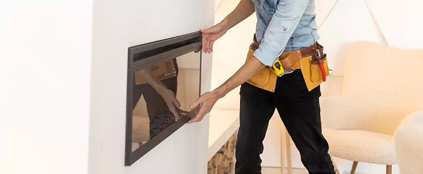 Metal Fireplace Installation in Florence, Alabama