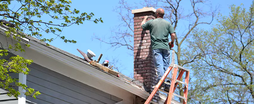 Vinyl and PVC Chimney Flashing Installation in Florence, AL