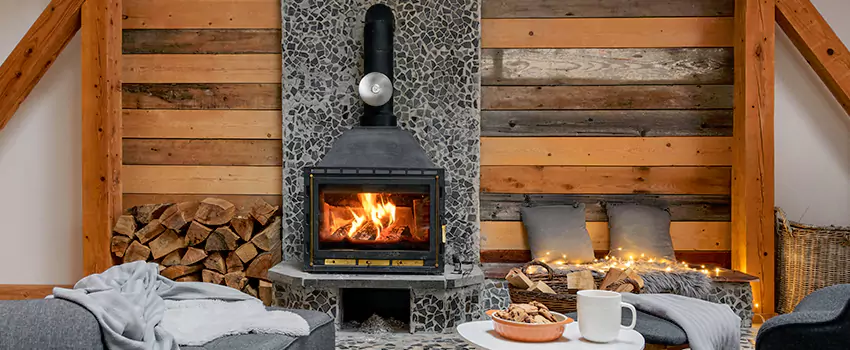 Thelin Hearth Products Direct Vent Gas Stove Fireplace Inspection in Florence, Alabama